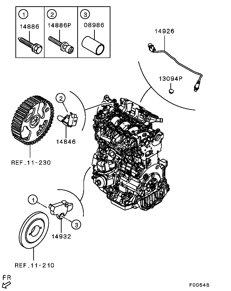 Mitsubishi 1588A200 - Sonda Lambda www.parts5.com