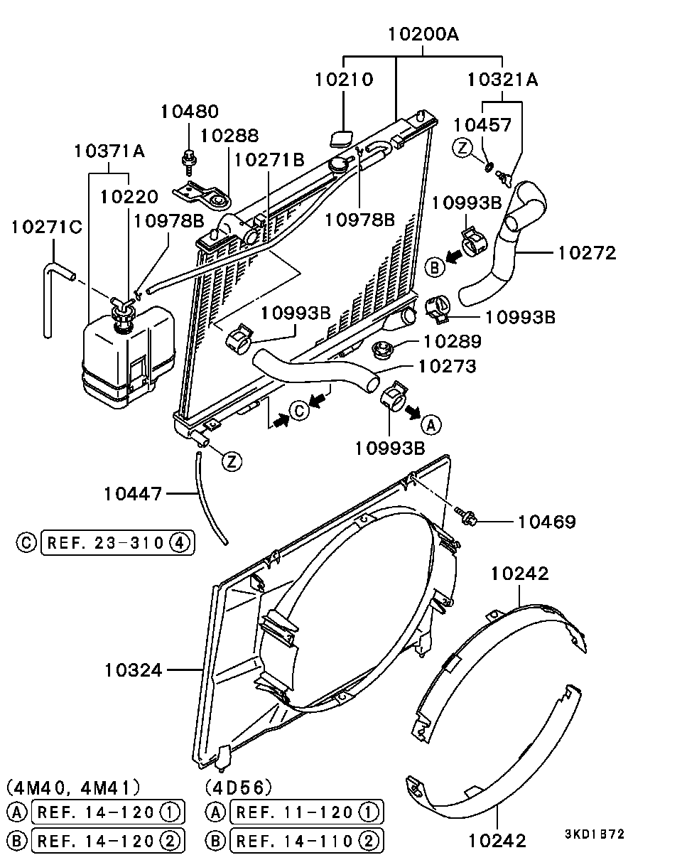 Mitsubishi MR481218 - Капачка, радиатор www.parts5.com