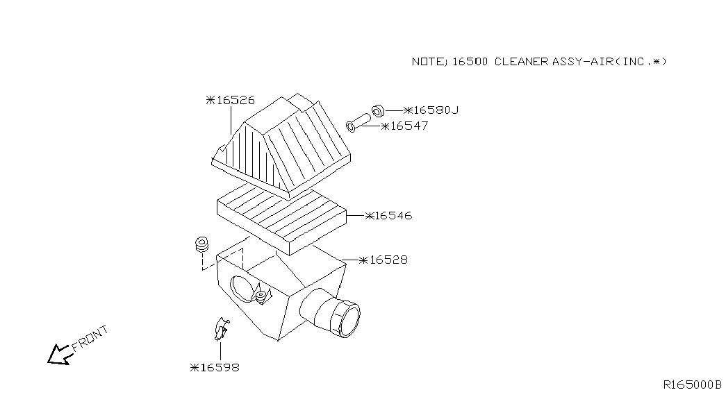 UD 16546V0110 - Filter za vazduh www.parts5.com