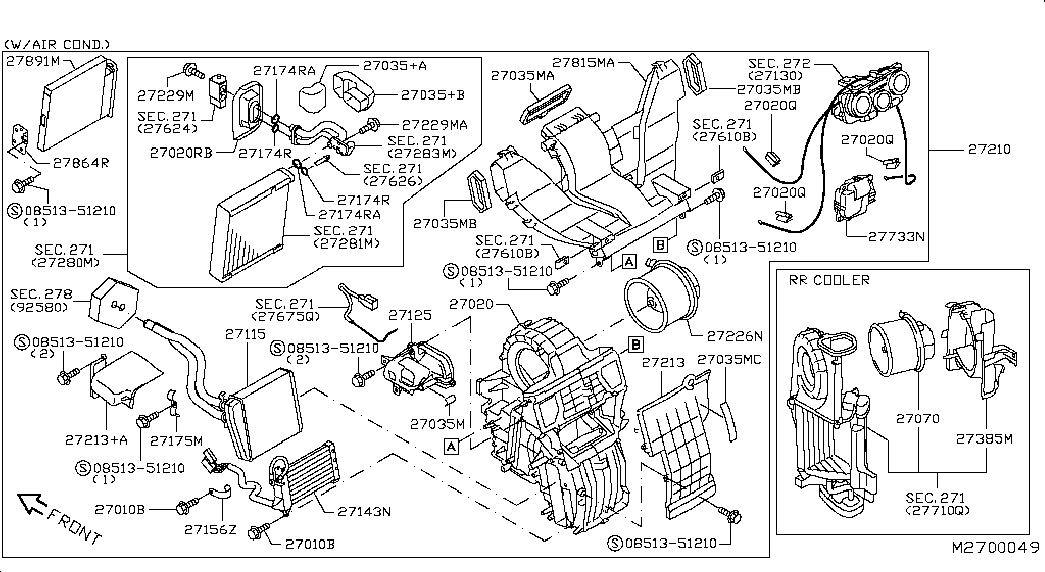 OM 27891AX010 - Фильтр воздуха в салоне www.parts5.com