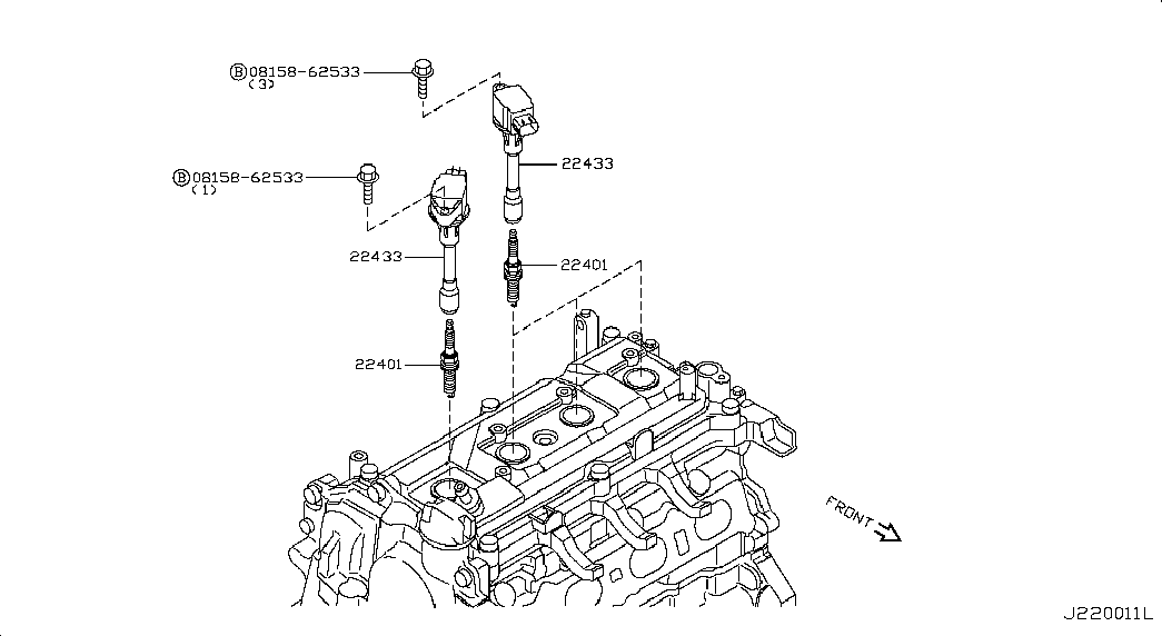 SAMSUNG 22401JD01B - Bujii www.parts5.com