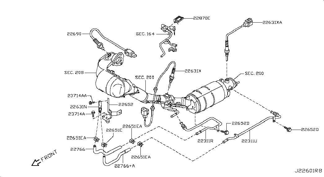 RENAULT 22693-JG70A - Lambda Sensor parts5.com