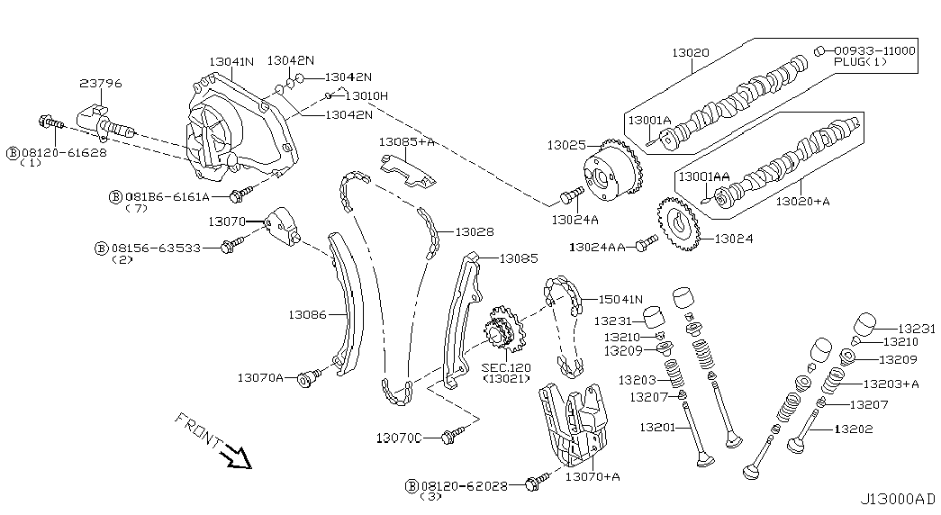 NISSAN 130426N200 - Rõngastihend, õli äravoolukruvi www.parts5.com