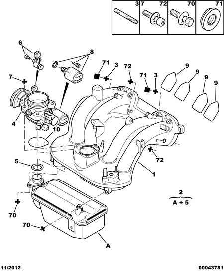 CITROËN 1920.4X - Idle Control Valve, air supply www.parts5.com