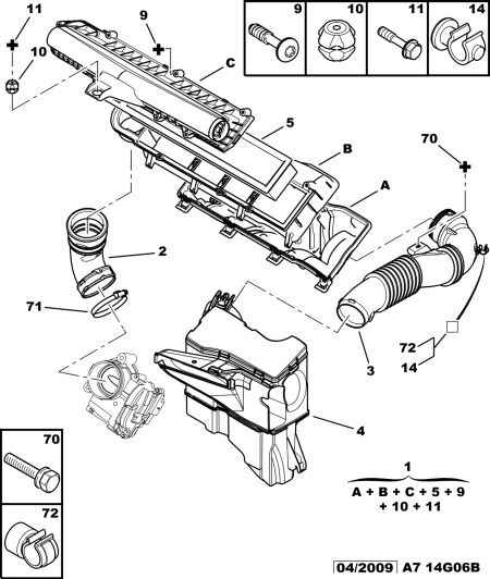 CITROËN 1444 RJ - Въздушен филтър www.parts5.com