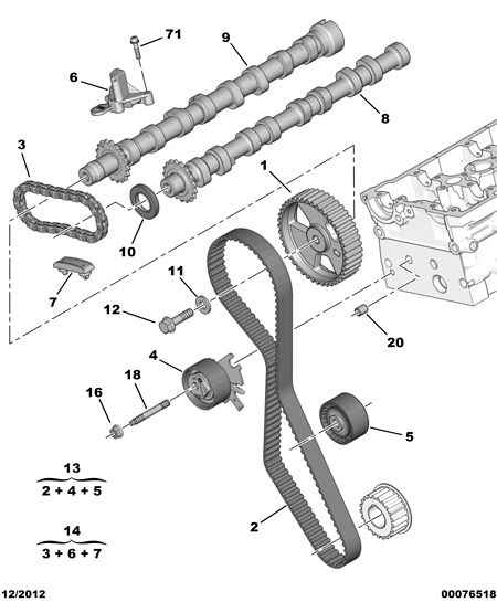 CITROËN 0801.FA - Árbol de levas www.parts5.com