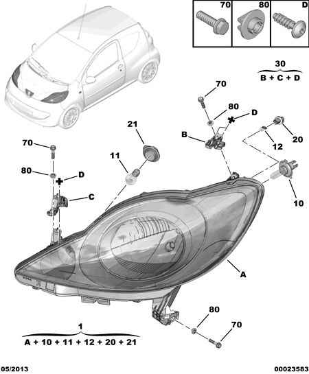 CITROËN 6372.33 - Bec, semnalizator parts5.com