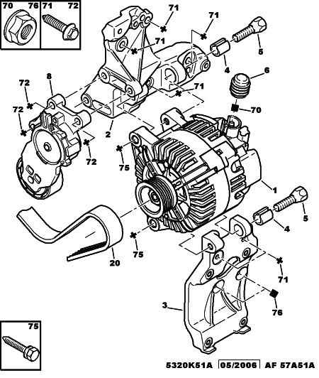 CITROËN 5750.XF - Correa trapecial poli V www.parts5.com