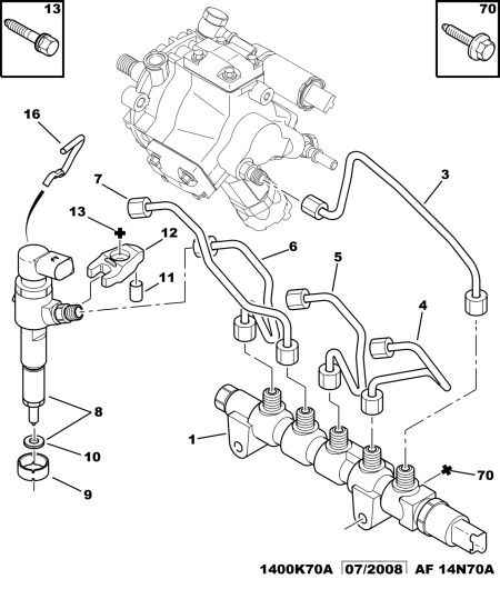 PEUGEOT 1570 G2 - Senzor, presiune combustibil www.parts5.com