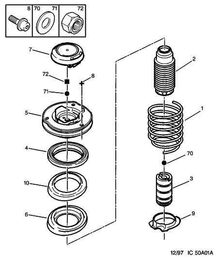 PEUGEOT 5035.54 - Rolling Bearing, suspension strut support mounting parts5.com