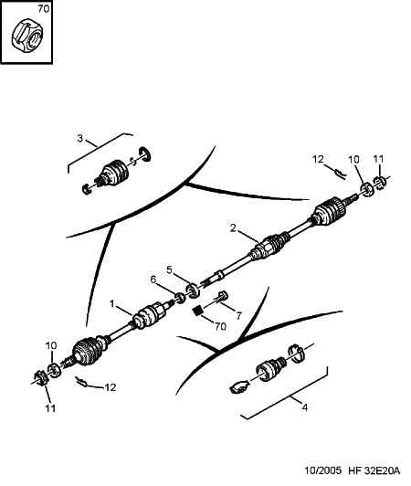 CITROËN 3273 1H - Vetoakseli www.parts5.com