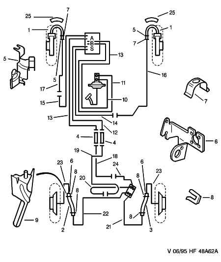 CITROËN 4806 64 - Przewód hamulcowy elastyczny www.parts5.com