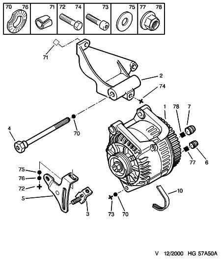 PEUGEOT 5750.TP - Correa trapecial poli V www.parts5.com