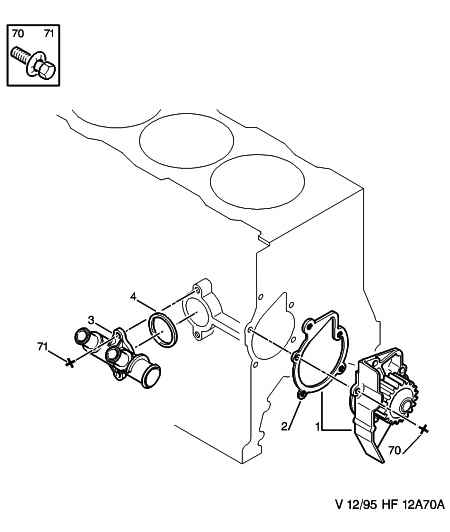 CITROËN 1201.A4 - Водяной насос www.parts5.com