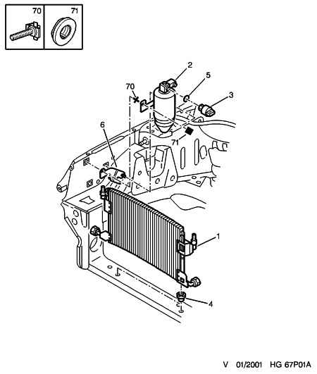 PEUGEOT 6455.R0 - Συμπυκνωτής, σύστ. κλιματισμού www.parts5.com