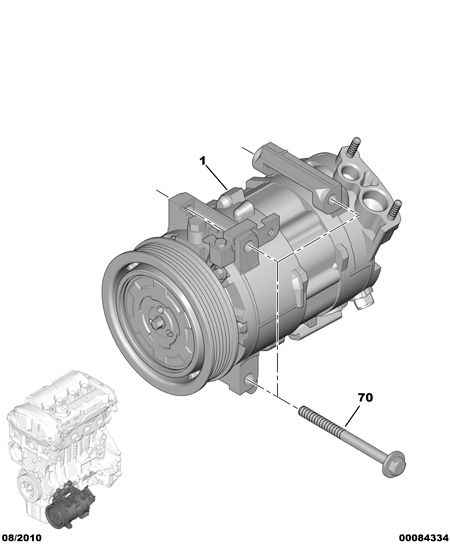 CITROËN/PEUGEOT 96 768 623 80 - Compresseur, climatisation www.parts5.com