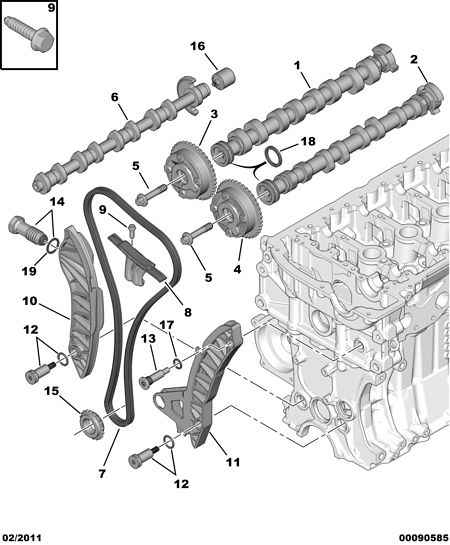 CITROËN 0816.J2 - Timing Chain Kit www.parts5.com