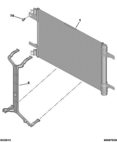 CITROËN 96.736.297.80 - Kondensator, Klimaanlage www.parts5.com