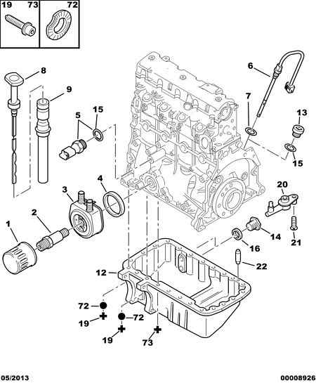 PEUGEOT 1109 T0 - Φίλτρο λαδιού www.parts5.com