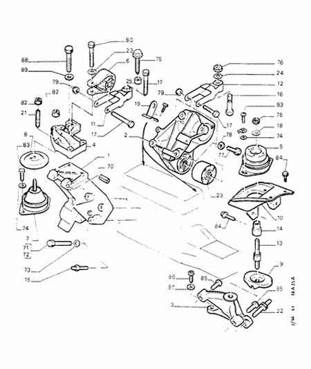 Lancia 1827 16 - Soporte, motor www.parts5.com