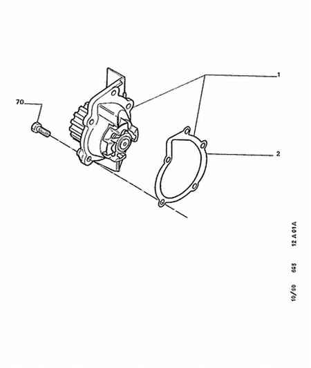 CITROËN/PEUGEOT 1201 91 - Pumpa za vodu www.parts5.com