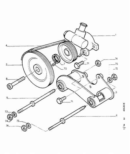 PEUGEOT 4009 78 - Поликлиновой ремень www.parts5.com