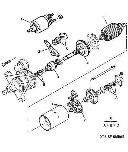 PEUGEOT 5835 A4 - Зъбно колелце, стартер www.parts5.com