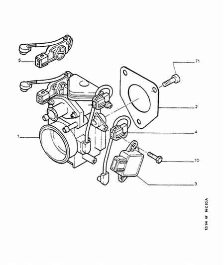 PEUGEOT 1628.L1 - Датчик, положение на дроселовата клапа www.parts5.com