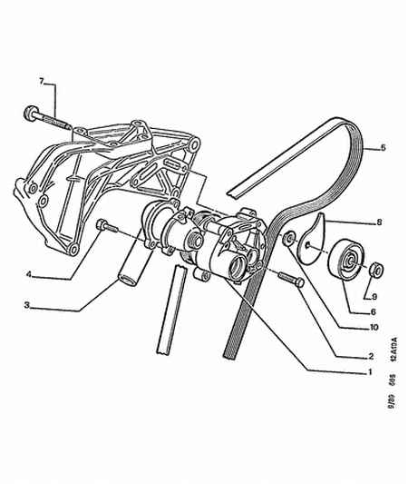 PEUGEOT 5750 TQ - Correa trapecial poli V www.parts5.com