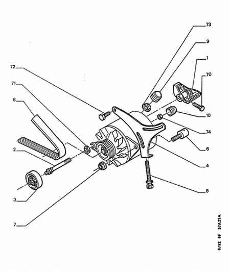 CITROËN 5750.TL - V-Ribbed Belt parts5.com