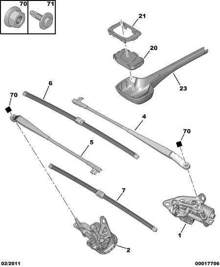 PEUGEOT 6426 TA - Щетка стеклоочистителя www.parts5.com