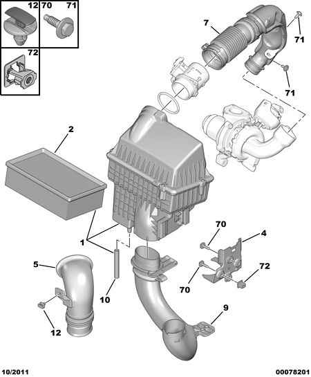 PEUGEOT 1444 TE - Air Filter www.parts5.com