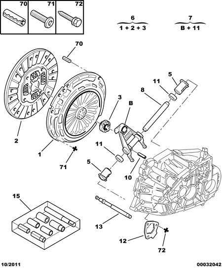 PEUGEOT 2041.66 - Rulment de presiune www.parts5.com