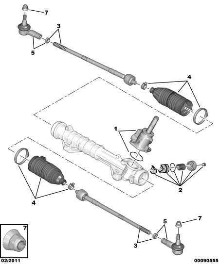 DS 3812 F7 - Articulación axial, barra de acoplamiento www.parts5.com