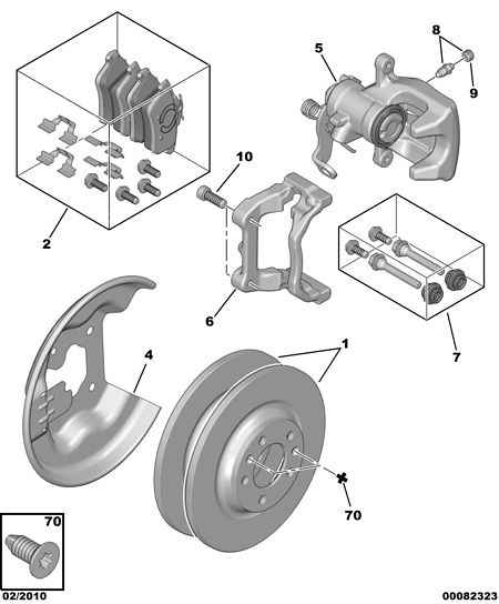 CITROËN 4404 K7 - Комплект направляющей гильзы www.parts5.com