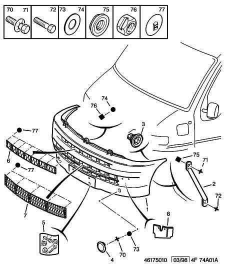 PEUGEOT 7401 G9 - Προφυλακτήρας www.parts5.com