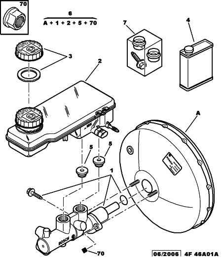 CITROËN 4601 D1 - Hauptbremszylinder www.parts5.com