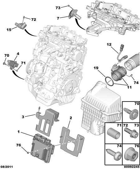 DS 1920 QN - Érzékelő, vezérműtengely-pozíció www.parts5.com