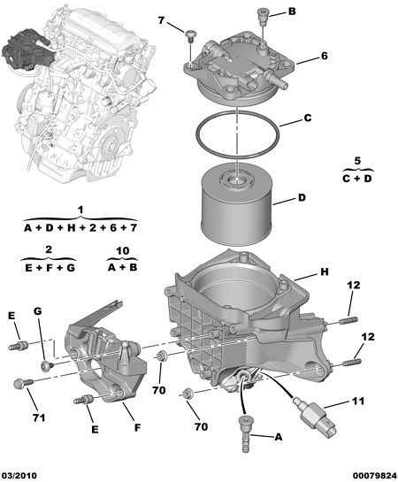 CITROËN/PEUGEOT 1906 A7 - Φίλτρο καυσίμου parts5.com