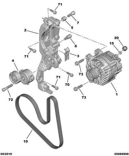 CITROËN 5751.F5 - Polea inversión / guía, correa poli V www.parts5.com