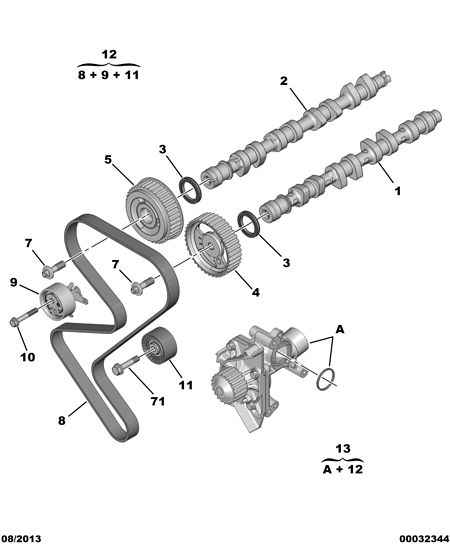 PEUGEOT 0829.96 - Rola intinzator,curea distributie www.parts5.com