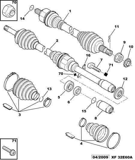 CITROËN 3272.LT - Joint Kit, drive shaft www.parts5.com