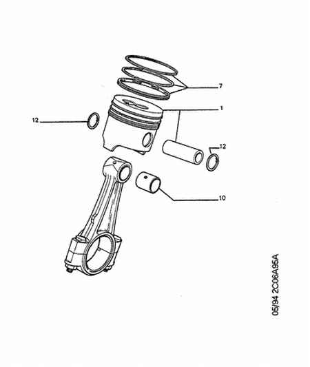 CITROËN/PEUGEOT 0640.81 - Segman seti www.parts5.com