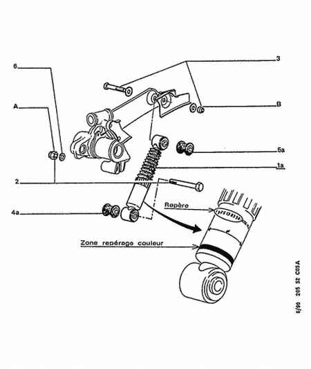 CITROËN (DF-PSA) 5206 45 - Lengéscsillapító www.parts5.com