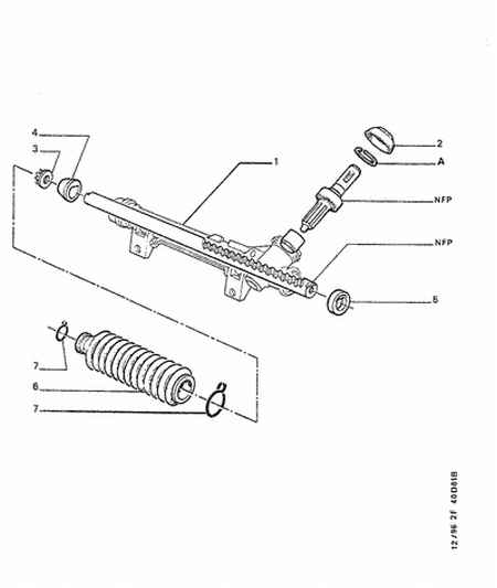 PEUGEOT (DF-PSA) 4000 42 - Regulator sile kočenja www.parts5.com