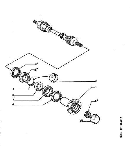 FIAT 3350-29 - Set rulment roata www.parts5.com