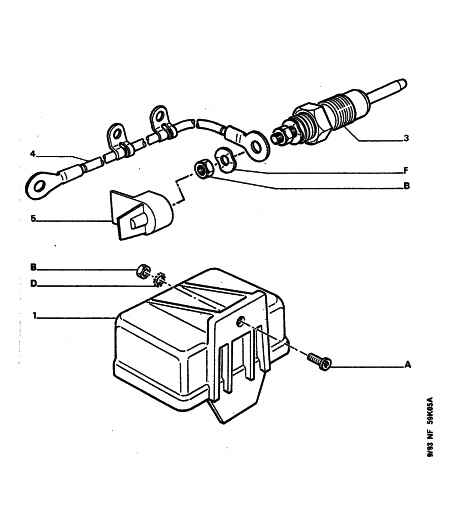 CITROËN 5981.15 - Control Unit, glow plug system parts5.com