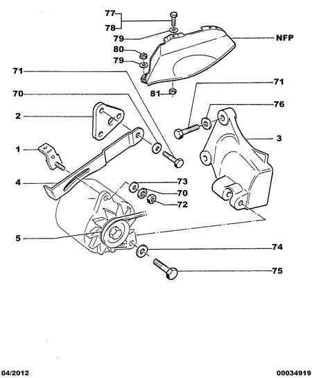 PEUGEOT 5750 76 - Keilrippenriemen www.parts5.com