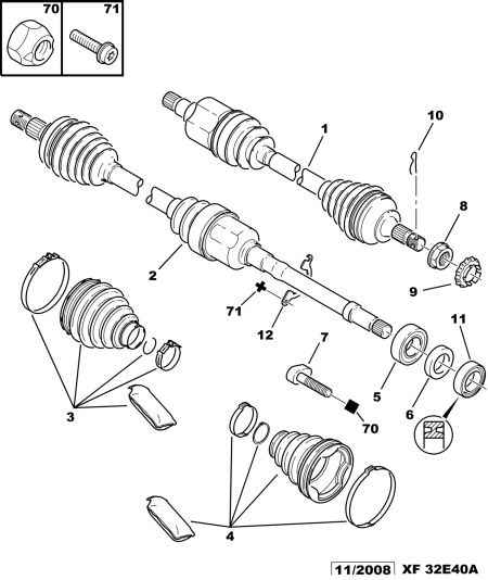 PEUGEOT (DF-PSA) 3273.LP - Drive Shaft www.parts5.com