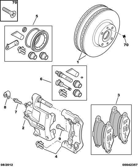 PEUGEOT 4253-20 - Тормозные колодки, дисковые, комплект www.parts5.com